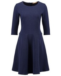 Robe midi bleu marine Hugo Boss