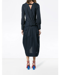 Robe midi bleu marine Jacquemus