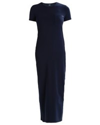 Robe midi bleu marine Max Mara