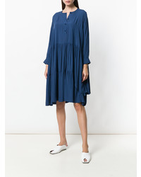 Robe midi bleu marine Peter Jensen