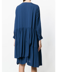 Robe midi bleu marine Peter Jensen