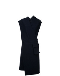 Robe midi bleu marine Nehera