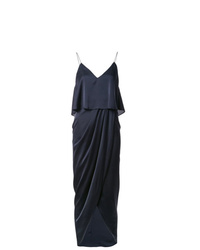 Robe midi bleu marine Shona Joy