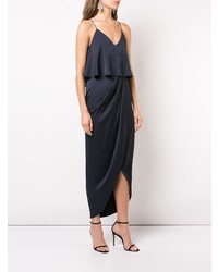 Robe midi bleu marine Shona Joy