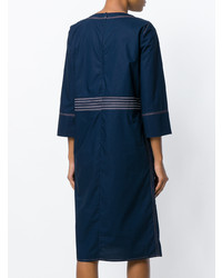 Robe midi bleu marine Marni