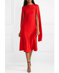 Robe midi en soie rouge Calvin Klein 205W39nyc