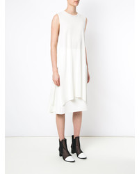 Robe midi en tricot blanche Gloria Coelho