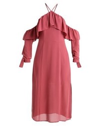 Robe midi fuchsia NA-KD