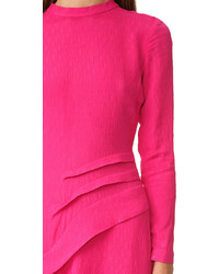 Robe midi fuchsia Rachel Comey