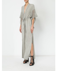 Robe midi grise Lost & Found Ria Dunn