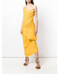 Robe midi jaune Jacquemus