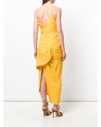 Robe midi jaune Jacquemus