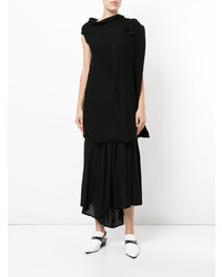 Robe midi noire Yohji Yamamoto Vintage