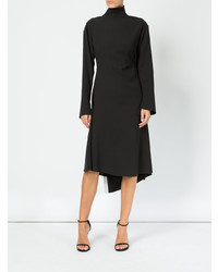 Robe midi noire Litkovskaya