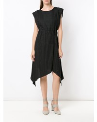 Robe midi noire Lilly Sarti