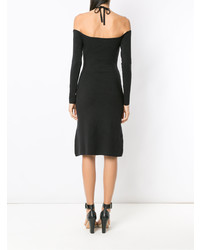 Robe midi noire Nk