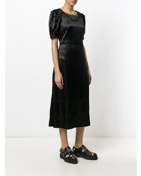 Robe midi noire Comme Des Garcons Comme Des Garcons