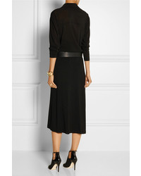 Robe midi noire Donna Karan