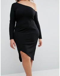 Robe midi noire Asos