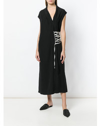 Robe midi noire Damir Doma