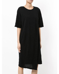 Robe midi noire Forme D'expression