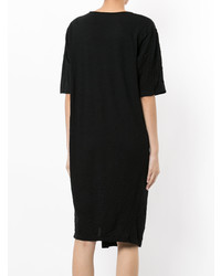 Robe midi noire Forme D'expression