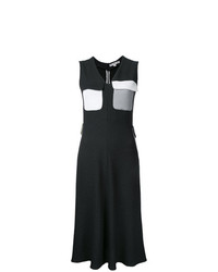 Robe midi noire Edeline Lee