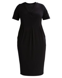 Robe midi noire Evans