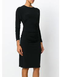 Robe midi noire Norma Kamali