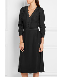 Robe midi noire Altuzarra