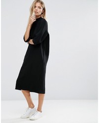 Robe midi noire Asos