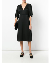 Robe midi noire Theory