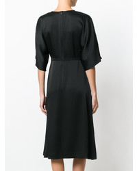 Robe midi noire Theory