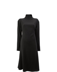 Robe midi noire Litkovskaya