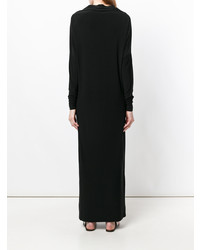 Robe midi noire Norma Kamali