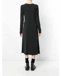 Robe midi noire Uma Raquel Davidowicz