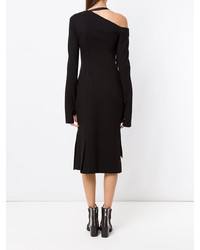 Robe midi noire Gloria Coelho