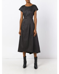 Robe midi noire Jil Sander Navy