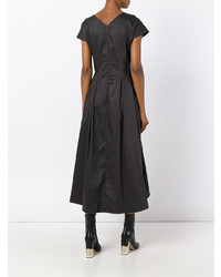 Robe midi noire Jil Sander Navy