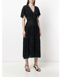 Robe midi noire Sonia Rykiel