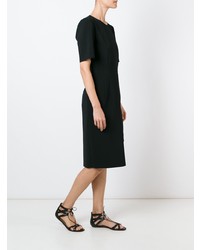 Robe midi noire Cédric Charlier