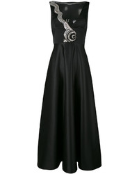 Robe midi noire Temperley London