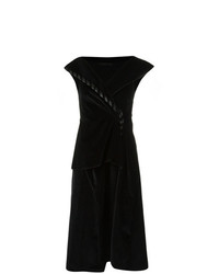 Robe midi noire Uma Raquel Davidowicz