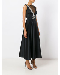 Robe midi noire Temperley London