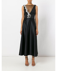 Robe midi noire Temperley London