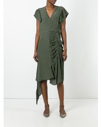 Robe midi olive Marni