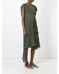 Robe midi olive Marni