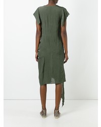 Robe midi olive Marni