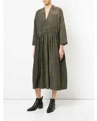 Robe midi olive Uma Wang