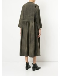 Robe midi olive Uma Wang